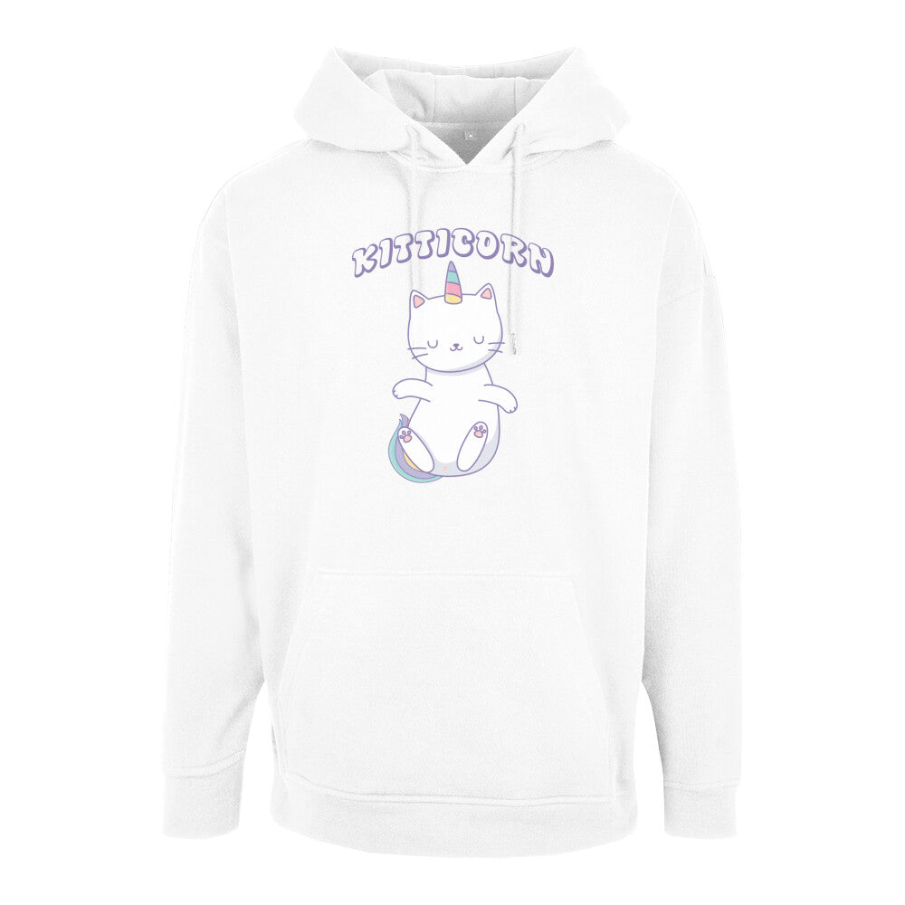 Kitticorn - Oversized Hoodie Unisex - HeyKitty