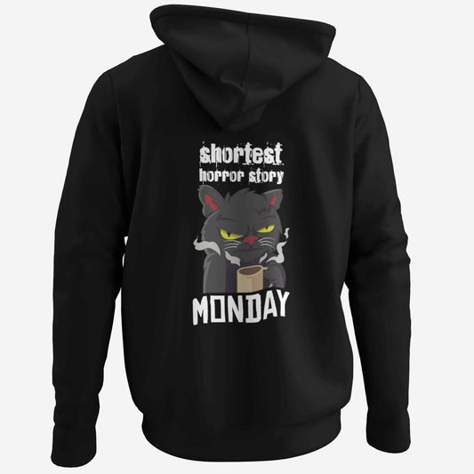 Shortest Horror Story mittig - BACKPRINT Hoodie Unisex Organic (Premium)