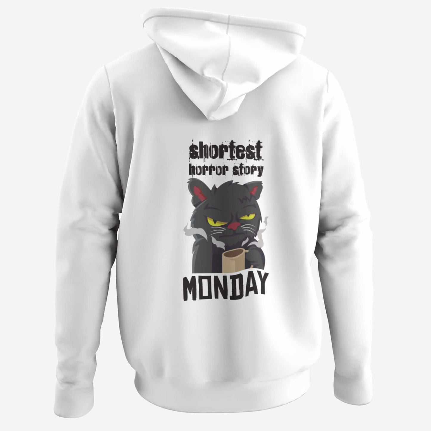 Shortest Horror Story mittig - BACKPRINT Hoodie Unisex Organic (Premium)