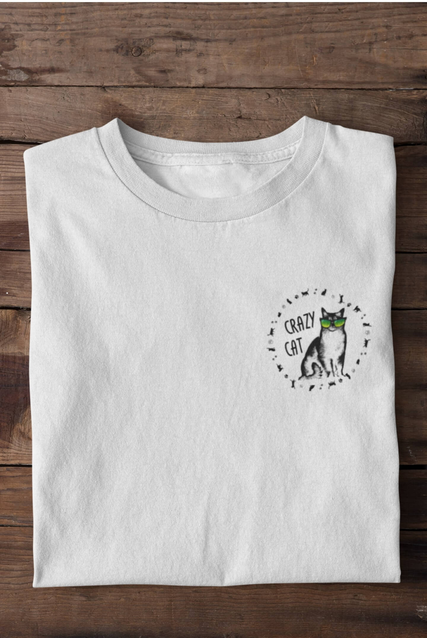 Crazy Cat - Organic Unisex (Premium)