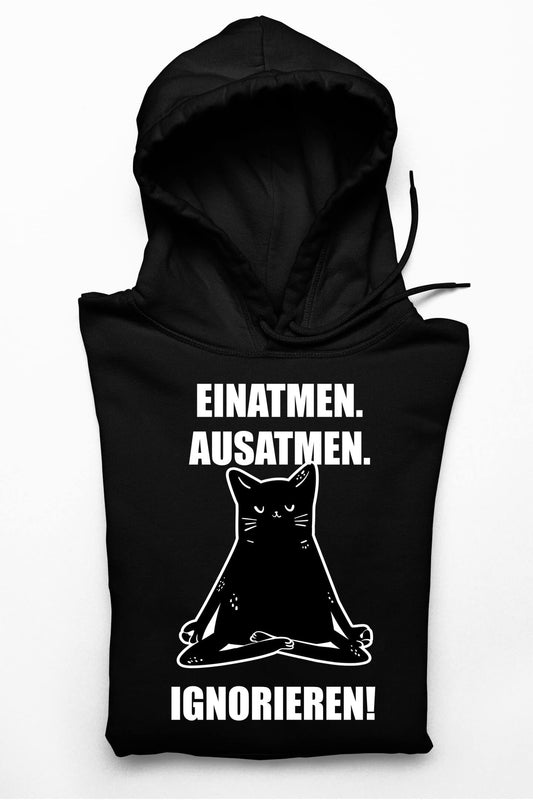 Einatmen - Hoodie Unisex Organic (Premium)