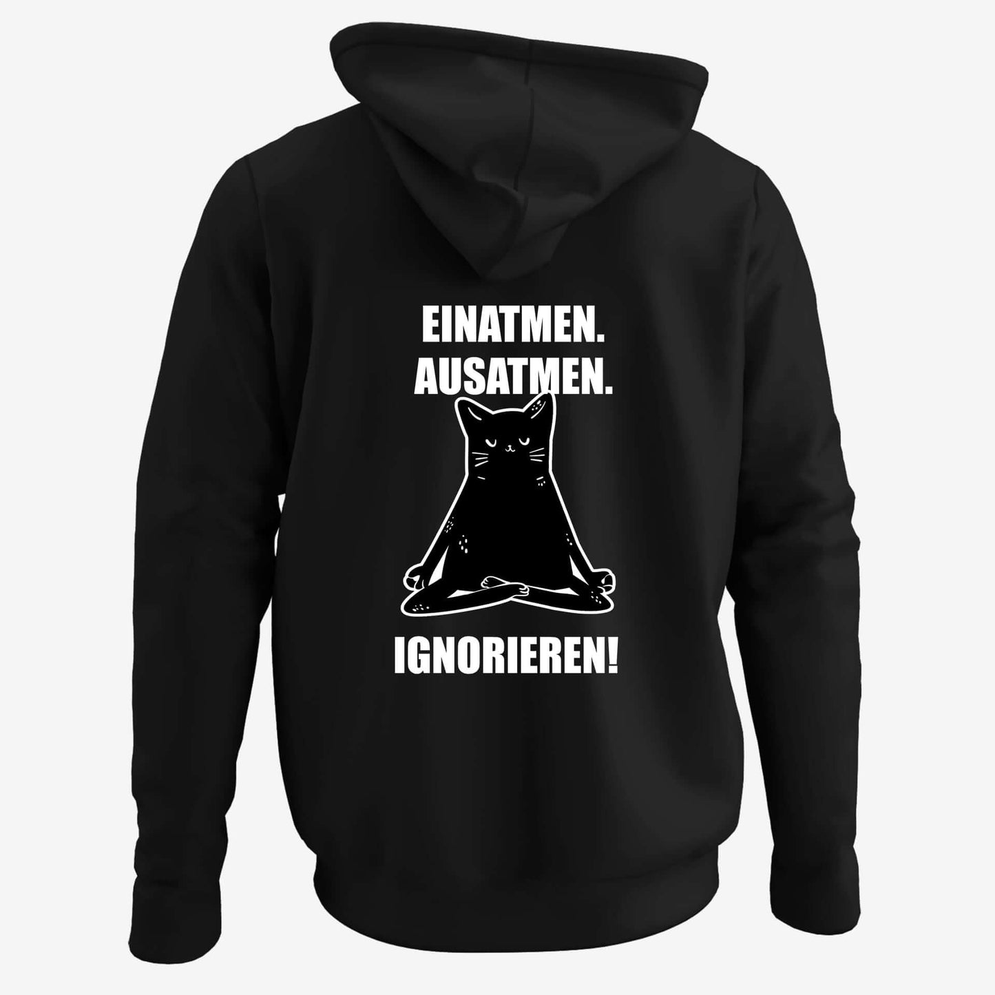 Einatmen - BACKPRINT Hoodie Unisex Organic (Premium)