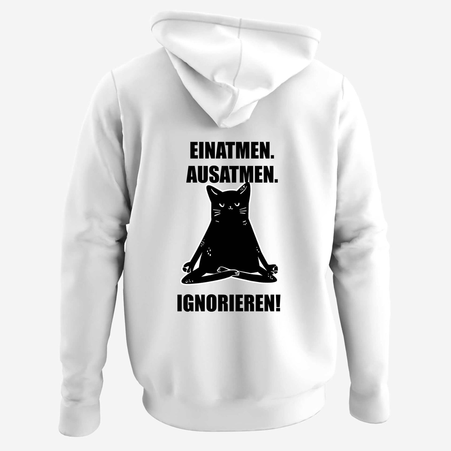 Einatmen - BACKPRINT Hoodie Unisex Organic (Premium)