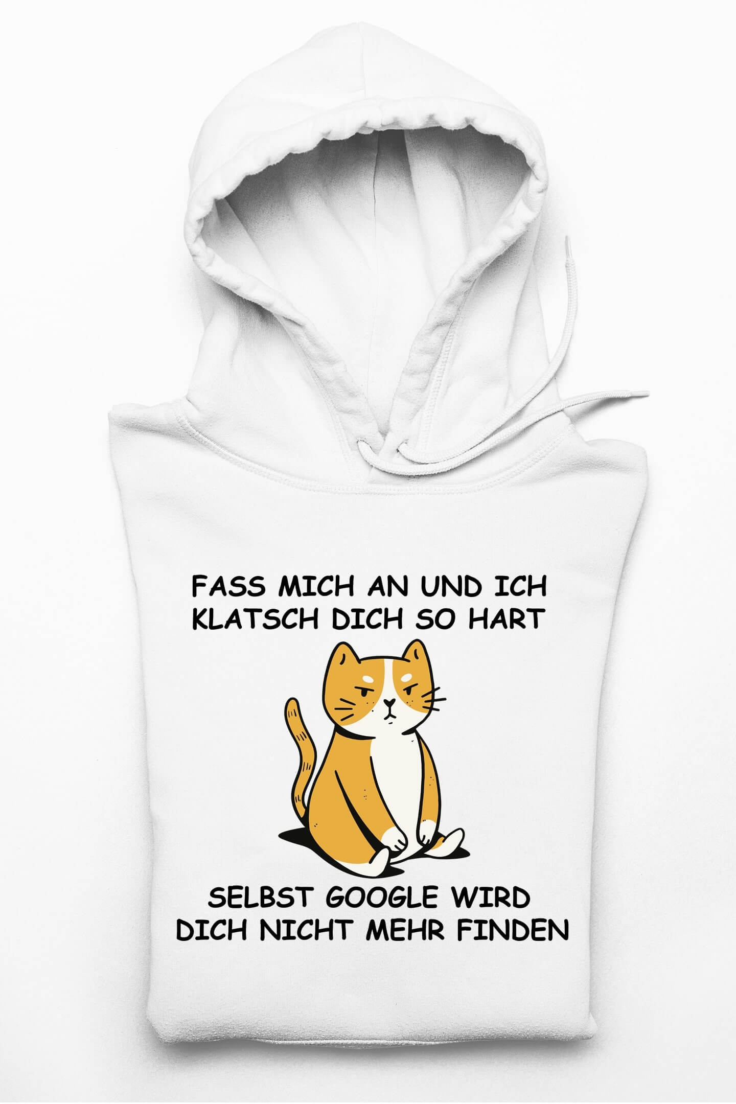 Google Katze - Hoodie Unisex Organic (Premium)