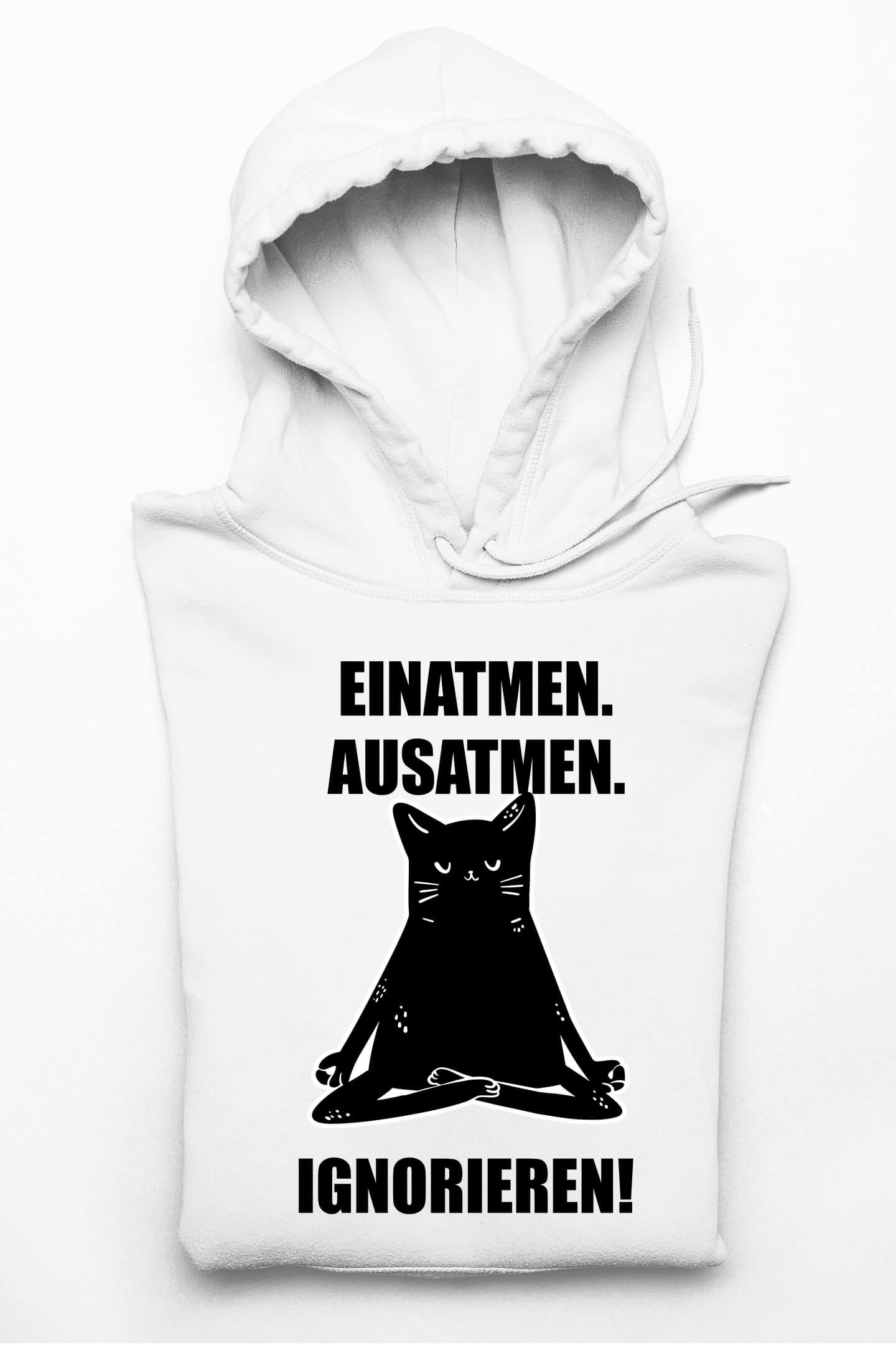 Einatmen - Hoodie Unisex Organic (Premium)