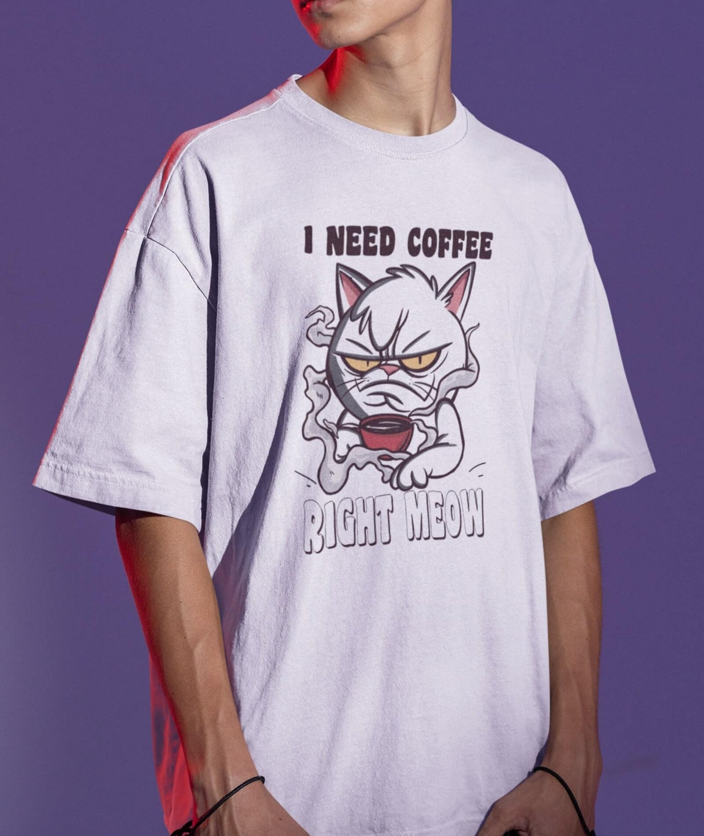 I Need Coffee -  OVERSIZE Organic Unisex (Premium)