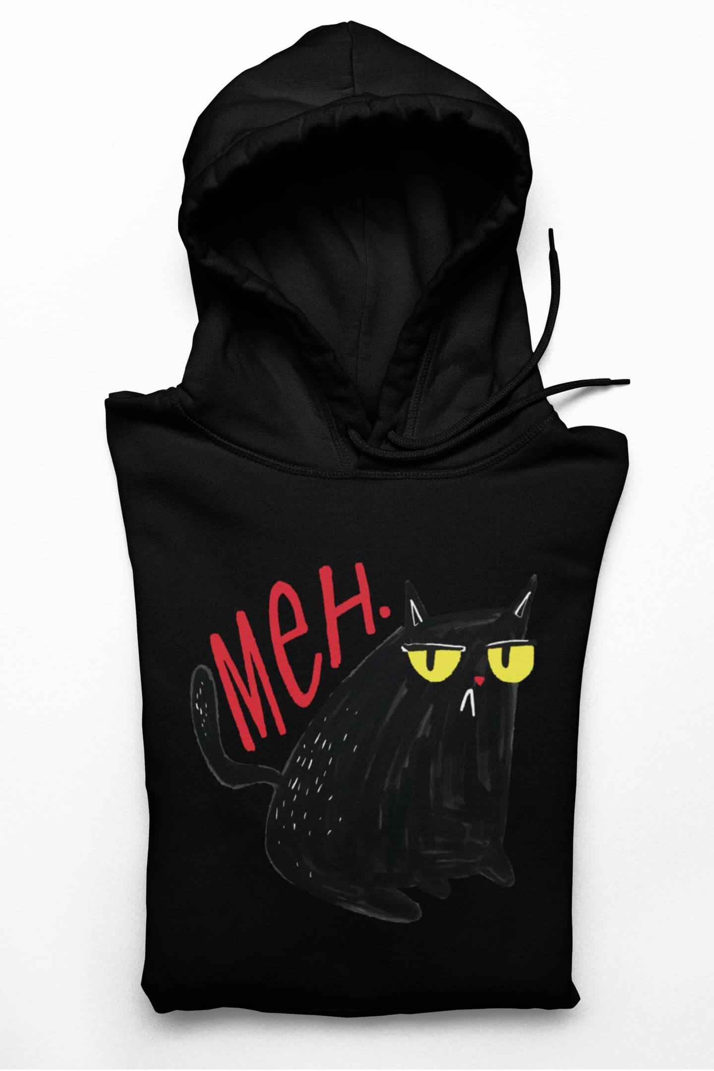 Meh - Hoodie Unisex Organic (Premium)