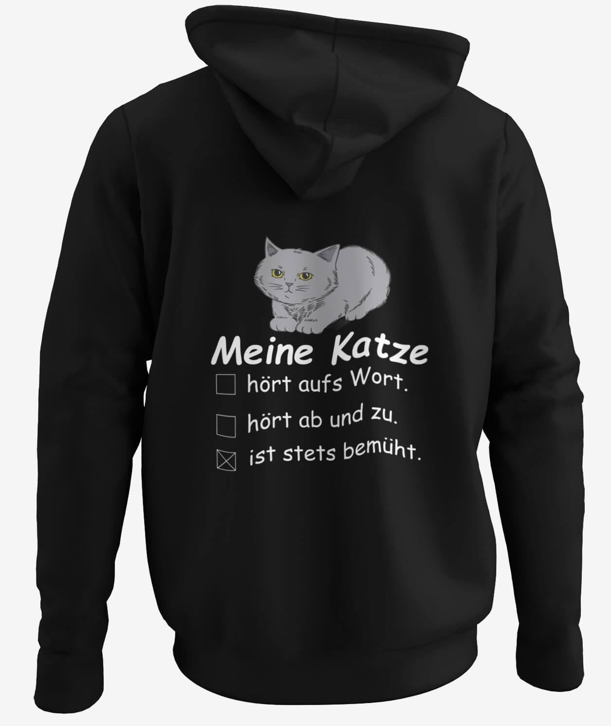 Stets bemüht - BACKPRINT Hoodie Unisex Organic (Premium)