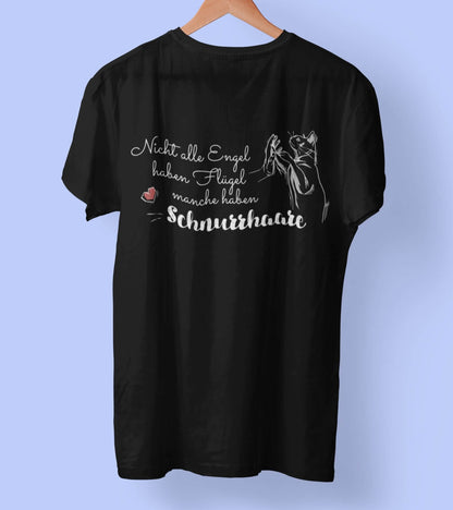 Nicht alle Engel haben Flügel - BACKPRINT OVERSIZE Organic Unisex (Premium)