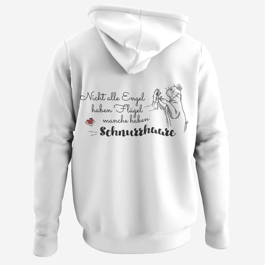 Nicht alle Engel haben Flügel - BACKPRINT Hoodie Unisex Organic (Premium)