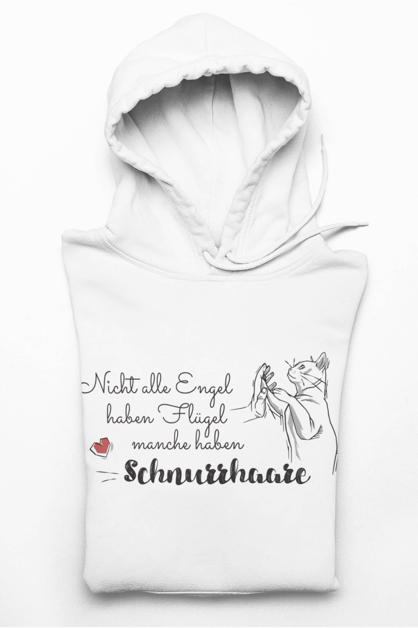 Nicht alle Engel haben Flügel - Hoodie Unisex Organic (Premium)