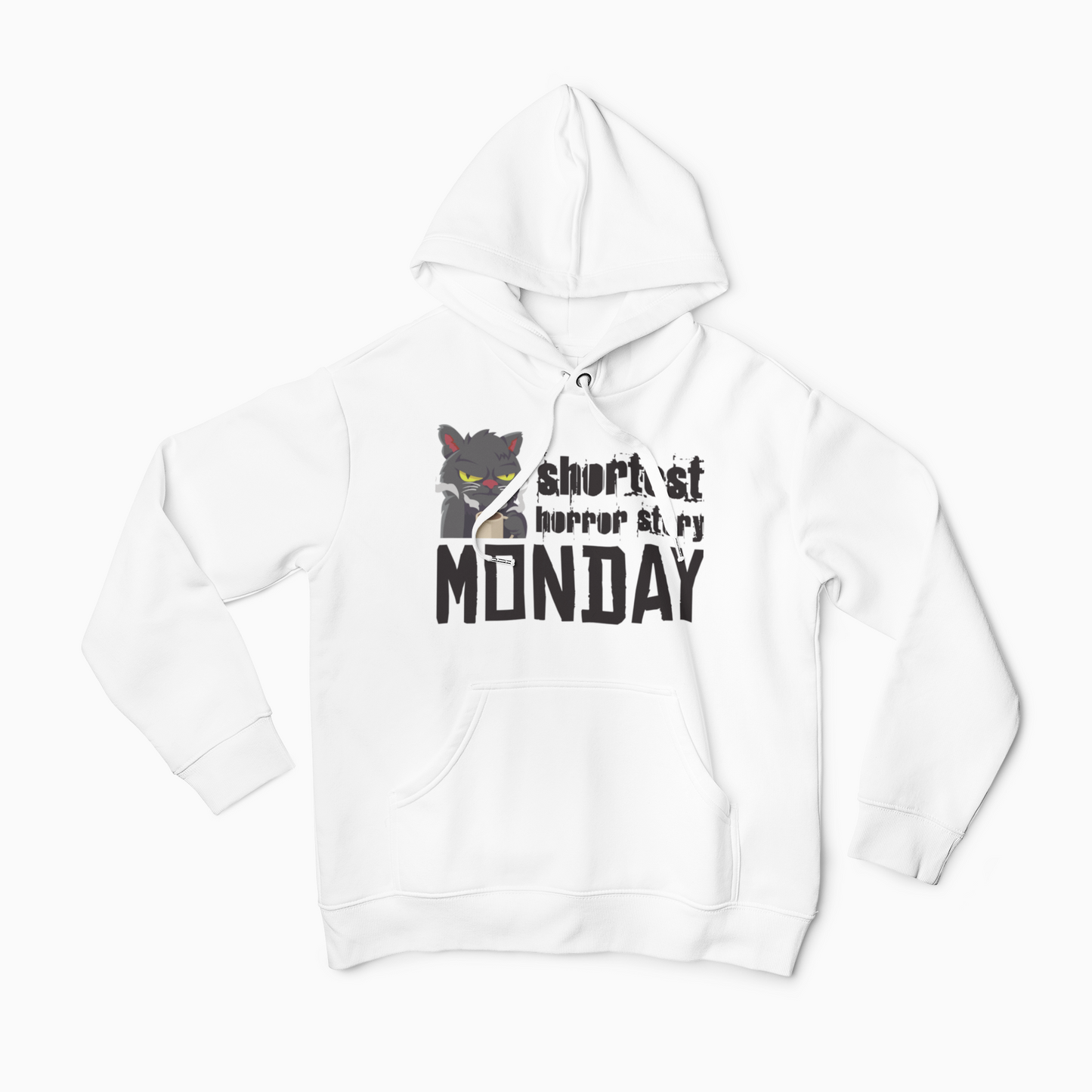 Shortest Horror Story - Hoodie Unisex Organic (Premium)