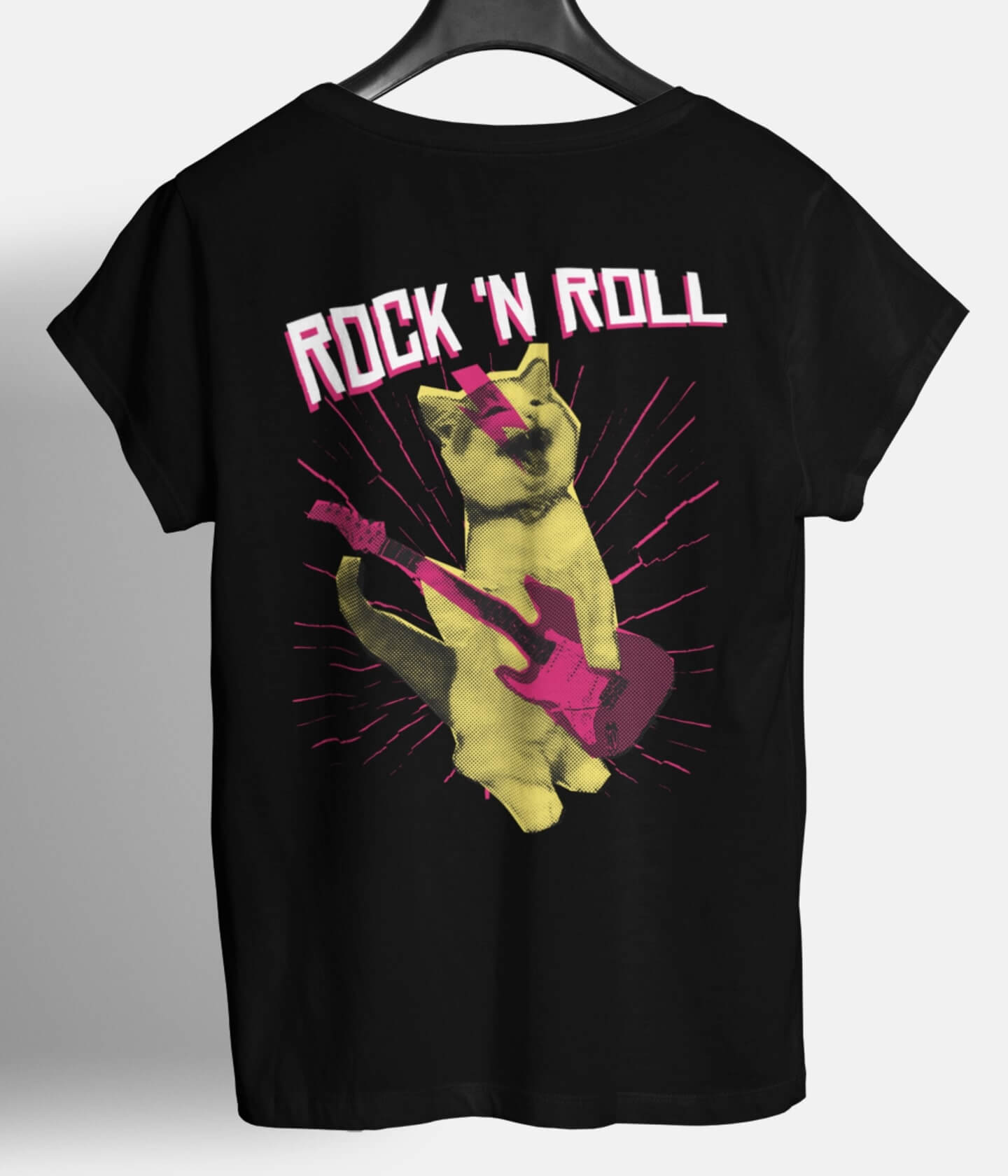 Rockn Roll - BACKPRINT Organic Unisex (Premium)