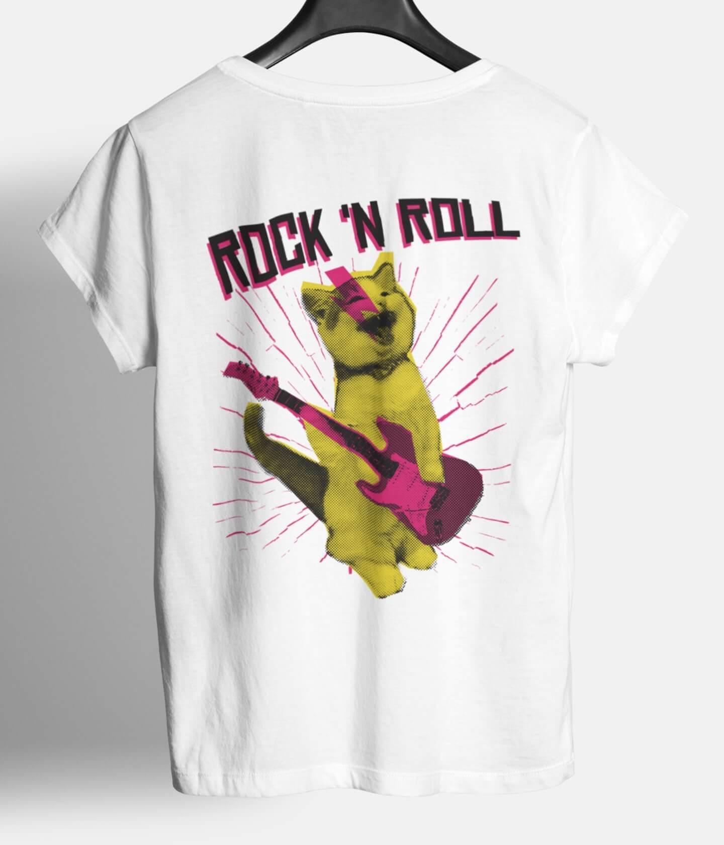 Rockn Roll - BACKPRINT Organic Unisex (Premium)