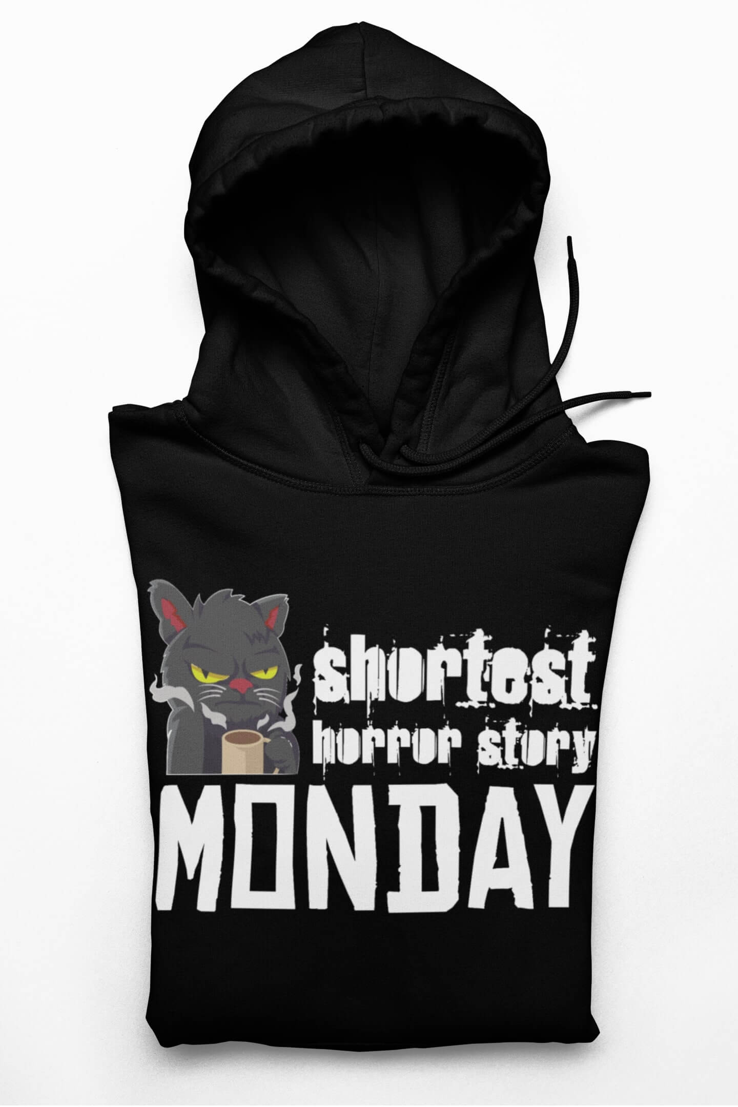 Shortest Horror Story - Hoodie Unisex Organic (Premium)