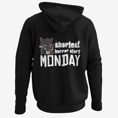 Shortest Horror Story - BACKPRINT Hoodie Unisex Organic (Premium)