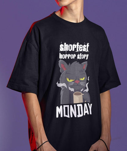 Shortest Horror Story mittig - OVERSIZE  Organic Unisex (Premium)