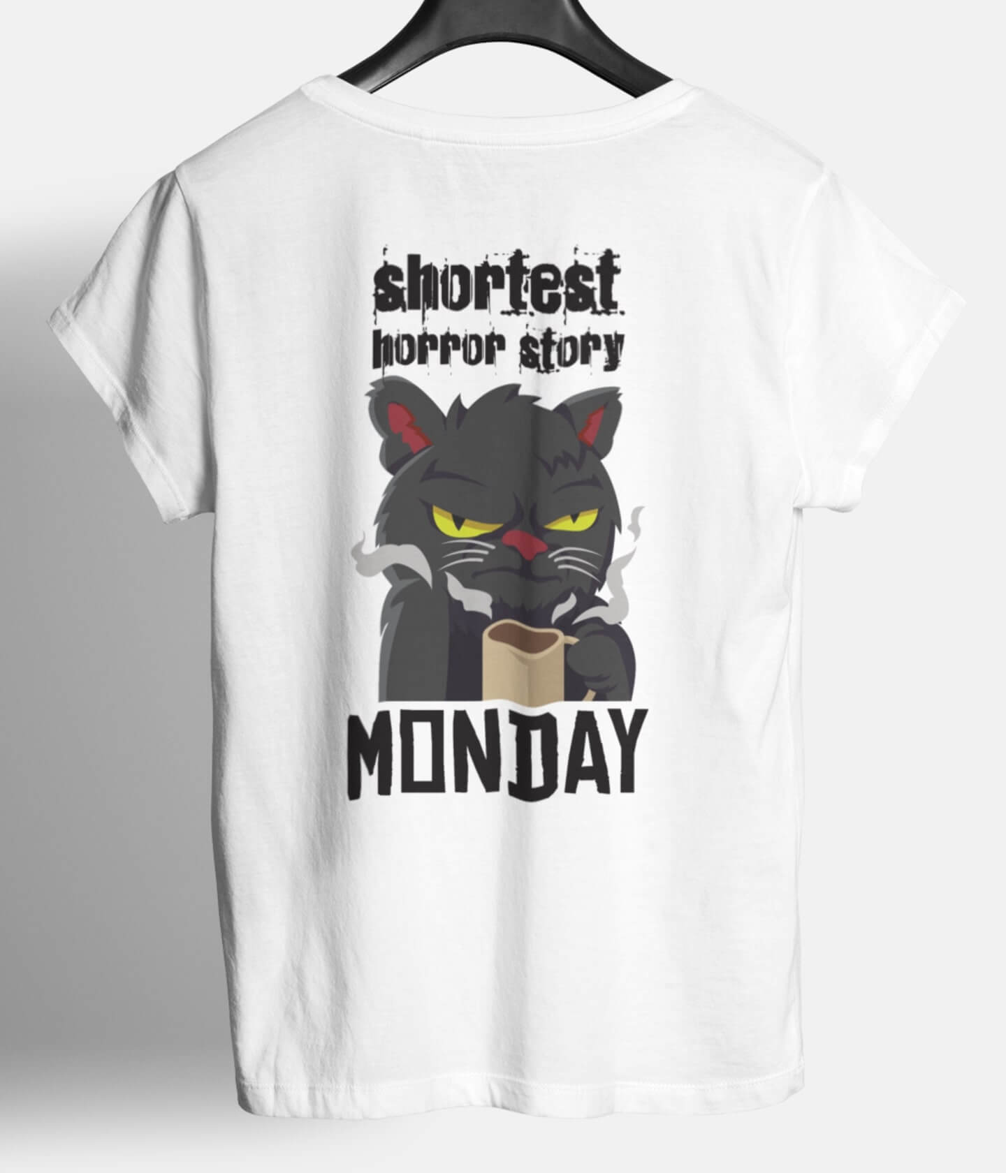 Shortest Horror Story mittig - BACKPRINT Organic Unisex (Premium)