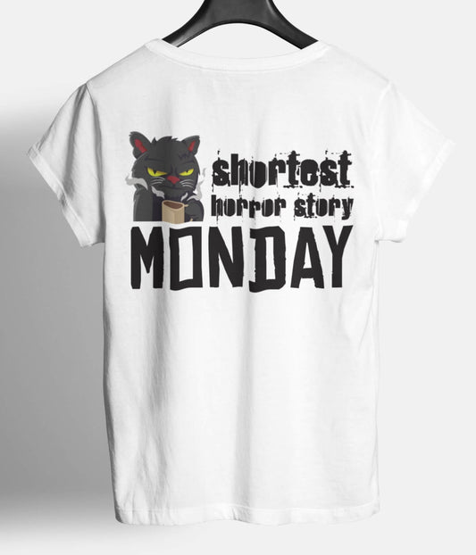 Shortest Horror story - BACKPRINT Organic Unisex (Premium)