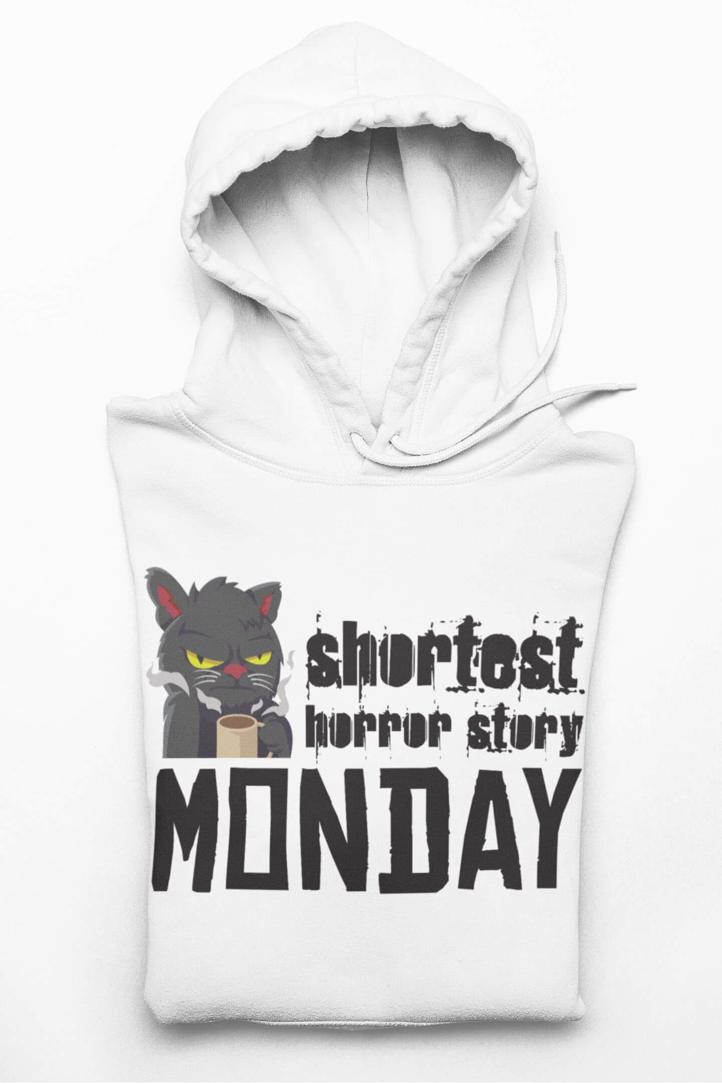 Shortest Horror Story - Hoodie Unisex Organic (Premium)