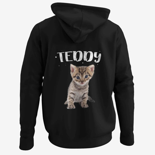 Teddy - BACKPRINT Hoodie Unisex Organic (Premium)