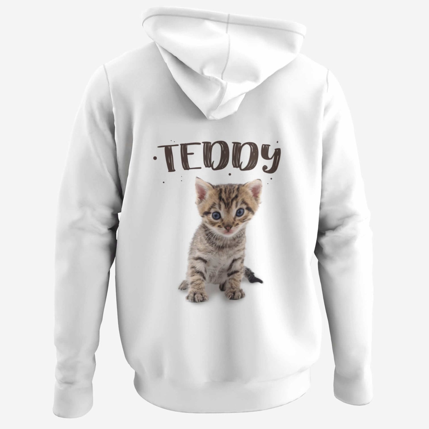 Teddy - BACKPRINT Hoodie Unisex Organic (Premium)