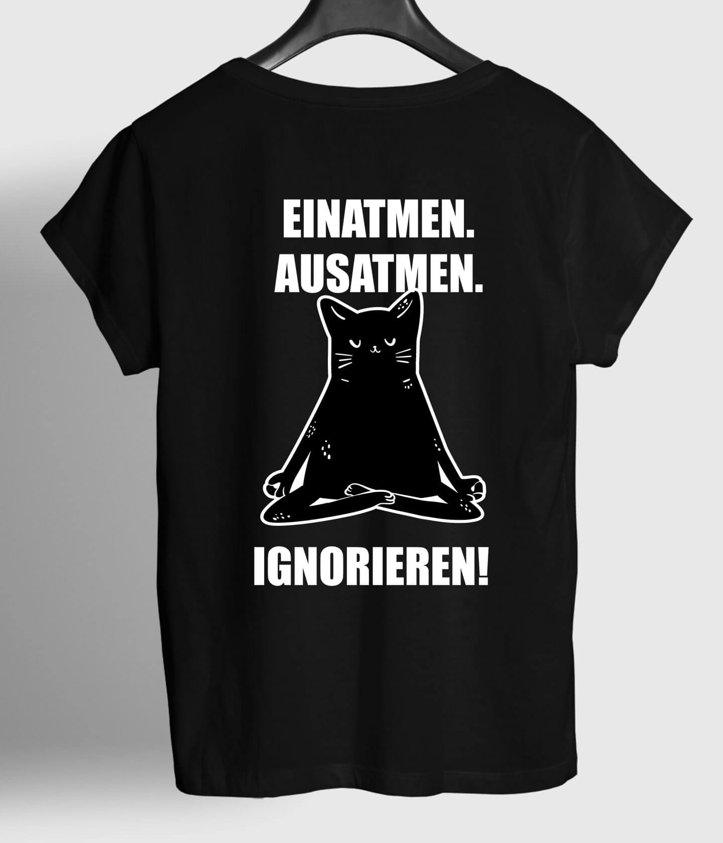 Einatmen - BACKPRINT Organic Unisex (Premium)