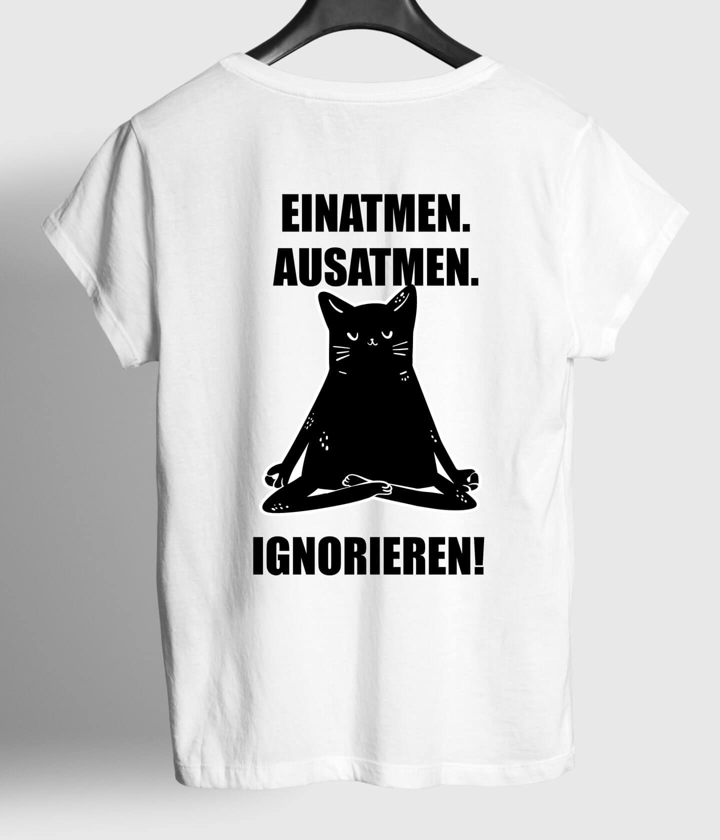 Einatmen - BACKPRINT Organic Unisex (Premium)